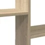 Estante cubo de pared 5 compartimentos madera roble Sonoma de , Estantes y estanterías - Ref: Foro24-859997, Precio: 67,12 €,...