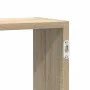 Estante cubo de pared 5 compartimentos madera roble Sonoma de , Estantes y estanterías - Ref: Foro24-859997, Precio: 67,12 €,...