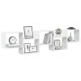 Estante cubo de pared 5 compartimentos madera ingeniería blanco de , Estantes y estanterías - Ref: Foro24-859995, Precio: 56,...
