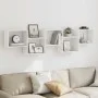 Estante cubo de pared 5 compartimentos madera ingeniería blanco de , Estantes y estanterías - Ref: Foro24-859995, Precio: 56,...