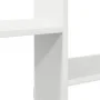 Estante cubo de pared 5 compartimentos madera ingeniería blanco de , Estantes y estanterías - Ref: Foro24-859995, Precio: 56,...