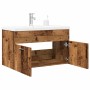 Juego de muebles de baño 2 piezas madera ingeniería envejecida de , Muebles de baño - Ref: Foro24-3328583, Precio: 204,38 €, ...