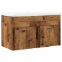 Juego de muebles de baño 2 piezas madera ingeniería envejecida de , Muebles de baño - Ref: Foro24-3328583, Precio: 204,38 €, ...