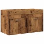 Juego de muebles de baño 2 piezas madera ingeniería envejecida de , Muebles de baño - Ref: Foro24-3328583, Precio: 204,38 €, ...