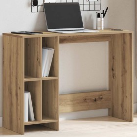Escritorio de madera de ingeniería roble artisan 102,5x35x75 cm de , Escritorios - Ref: Foro24-856631, Precio: 67,35 €, Descu...