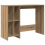 Escritorio de madera de ingeniería roble artisan 102,5x35x75 cm de , Escritorios - Ref: Foro24-856631, Precio: 67,35 €, Descu...