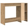 Escritorio de madera de ingeniería roble artisan 102,5x35x75 cm de , Escritorios - Ref: Foro24-856631, Precio: 67,35 €, Descu...