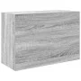 Armario de pared baño madera ingeniería gris Sonoma 60x25x40 cm de , Tocadores de baño - Ref: Foro24-860072, Precio: 50,26 €,...