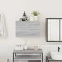 Armario de pared baño madera ingeniería gris Sonoma 60x25x40 cm de , Tocadores de baño - Ref: Foro24-860072, Precio: 50,26 €,...