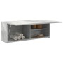 Mueble de pared baño madera ingeniería gris hormigón 80x25x30cm de , Tocadores de baño - Ref: Foro24-860079, Precio: 52,28 €,...