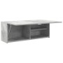 Mueble de pared baño madera ingeniería gris hormigón 80x25x30cm de , Tocadores de baño - Ref: Foro24-860079, Precio: 52,28 €,...