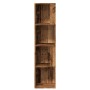 Mueble de esquina madera de ingeniería envejecida 33x33x132 cm de , Taquillas y armarios de almacenamiento - Ref: Foro24-8567...