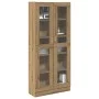 Aparador alto madera ingeniería roble artisan 82,5x30,5x185 cm de , Aparadores - Ref: Foro24-3318721, Precio: 169,05 €, Descu...