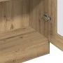 Aparador alto madera ingeniería roble artisan 82,5x30,5x185 cm de , Aparadores - Ref: Foro24-3318721, Precio: 169,05 €, Descu...
