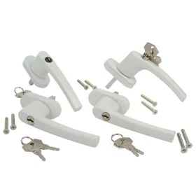 Brüder Mannesmann Sicherheitsfenstergriffe 4 Stk von Brüder Mannesmann, Fensterkurbeln - Ref: Foro24-433788, Preis: 29,03 €, ...