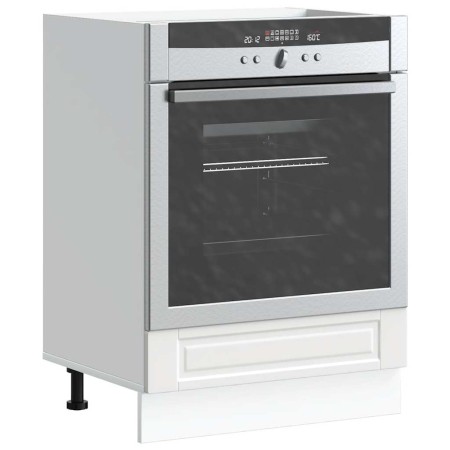 Mueble de horno Porto blanco madera reconstituida de , Armarios de cocina - Ref: Foro24-853997, Precio: 69,91 €, Descuento: %