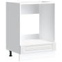 Mueble de horno Porto blanco madera reconstituida de , Armarios de cocina - Ref: Foro24-853997, Precio: 69,91 €, Descuento: %
