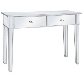 Mesa consola de espejo de MDF y vidrio 106,5x38x76,5 en Mesas auxiliares | Comprar online en Foru.es
