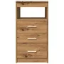 Cajonera de madera de ingeniería roble artisan 40x50x76 cm de , Taquillas y armarios de almacenamiento - Ref: Foro24-856005, ...
