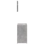 Set muebles de baño 2 piezas madera contrachapada gris hormigón de , Muebles de baño - Ref: Foro24-856066, Precio: 65,32 €, D...