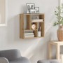 Estante de pared madera ingeniería roble artisan 45x16x45 cm de , Estantes y estanterías - Ref: Foro24-856072, Precio: 31,80 ...