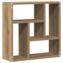 Estante de pared madera ingeniería roble artisan 45x16x45 cm de , Estantes y estanterías - Ref: Foro24-856072, Precio: 31,80 ...
