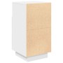 Mesillas de noche 2 uds con 2 cajones blanco 36x36x68 cm de , Mesitas de noche - Ref: Foro24-858579, Precio: 100,14 €, Descue...