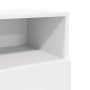 Mesillas de noche 2 uds con 2 cajones blanco 36x36x68 cm de , Mesitas de noche - Ref: Foro24-858579, Precio: 100,14 €, Descue...