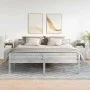 Mesillas de noche 2 uds con 2 cajones gris cemento 36x36x68 cm de , Mesitas de noche - Ref: Foro24-858585, Precio: 95,63 €, D...