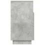Mesillas de noche 2 uds con 2 cajones gris cemento 36x36x68 cm de , Mesitas de noche - Ref: Foro24-858585, Precio: 95,63 €, D...