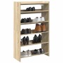 Mueble zapatero madera contrachapada roble sonoma 60x25x100 cm de , Zapateros y organizadores de calzado - Ref: Foro24-859871...