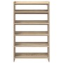 Mueble zapatero madera contrachapada roble sonoma 60x25x100 cm de , Zapateros y organizadores de calzado - Ref: Foro24-859871...