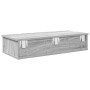Estante de pared con cajones madera contrachapada roble ahumado de , Estantes y estanterías - Ref: Foro24-859955, Precio: 52,...