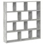 Estante cubo de pared 12 compartimentos madera gris hormigón de , Estantes y estanterías - Ref: Foro24-860007, Precio: 62,79 ...