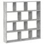 Estante cubo de pared 12 compartimentos madera gris hormigón de , Estantes y estanterías - Ref: Foro24-860007, Precio: 60,69 ...