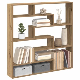 Estante cubo de pared 7 compartimentos madera roble artisan de , Estantes y estanterías - Ref: Foro24-860030, Precio: 75,00 €...