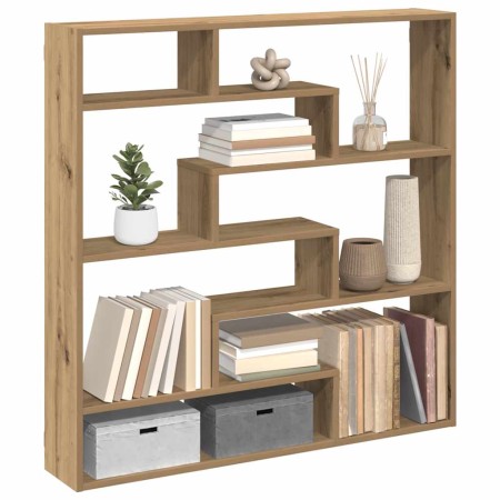 Estante cubo de pared 7 compartimentos madera roble artisan de , Estantes y estanterías - Ref: Foro24-860030, Precio: 75,00 €...