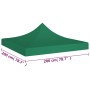 Techo de carpa para celebraciones verde 2x2 m 270 g/m² de vidaXL, Cubiertas para carpas y cenadores - Ref: Foro24-315341, Pre...