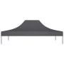 Techo de carpa para celebraciones gris antracita 4x3 m 270 g/m² de vidaXL, Cubiertas para carpas y cenadores - Ref: Foro24-31...