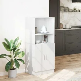 Mueble de cocina madera de ingeniería blanco 57x41,5x131,5 cm de , Armarios de cocina - Ref: Foro24-860121, Precio: 94,66 €, ...