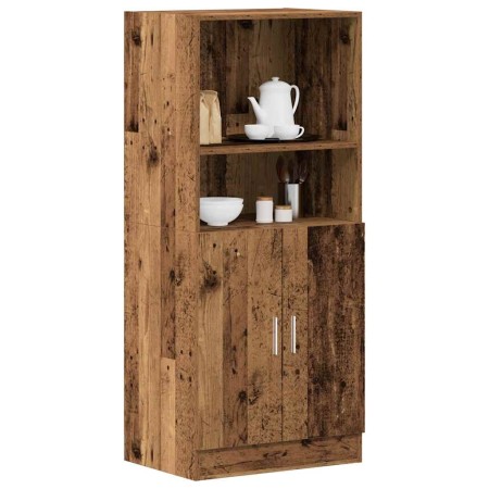 Mueble de cocina madera ingeniería envejecida 57x41,5x131,5 cm de , Armarios de cocina - Ref: Foro24-860128, Precio: 99,26 €,...