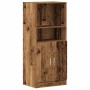 Mueble de cocina madera ingeniería envejecida 57x41,5x131,5 cm de , Armarios de cocina - Ref: Foro24-860128, Precio: 99,26 €,...