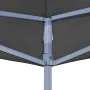 Techo de carpa para celebraciones gris antracita 4x3 m 270 g/m² de vidaXL, Cubiertas para carpas y cenadores - Ref: Foro24-31...