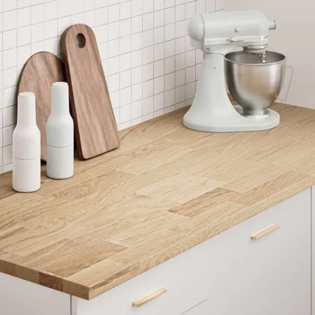 Encimera de cocina rectangular madera maciza roble de , Tableros para mesas - Ref: Foro24-4009000, Precio: 144,12 €, Descuent...
