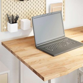 Tablero escritorio rectangular madera maciza roble sin tratar de , Tableros para mesas - Ref: Foro24-4009016, Precio: 115,94 ...