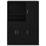 Mueble de cocina 2 piezas madera contrachapada negro de , Estantes y estanterías - Ref: Foro24-3324143, Precio: 192,23 €, Des...