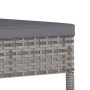 Sillas de comedor de jardín 4 unidades ratán sintético gris de vidaXL, Sillas de jardín - Ref: Foro24-315109, Precio: 157,58 ...