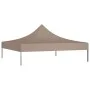 Techo de carpa para celebraciones taupé 3x3 m 270 g/m² de vidaXL, Cubiertas para carpas y cenadores - Ref: Foro24-315321, Pre...