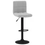Taburete de cocina de terciopelo gris claro de , Taburetes de cocina - Ref: Foro24-334294, Precio: 79,82 €, Descuento: %