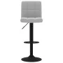 Taburete de cocina de terciopelo gris claro de , Taburetes de cocina - Ref: Foro24-334294, Precio: 79,82 €, Descuento: %